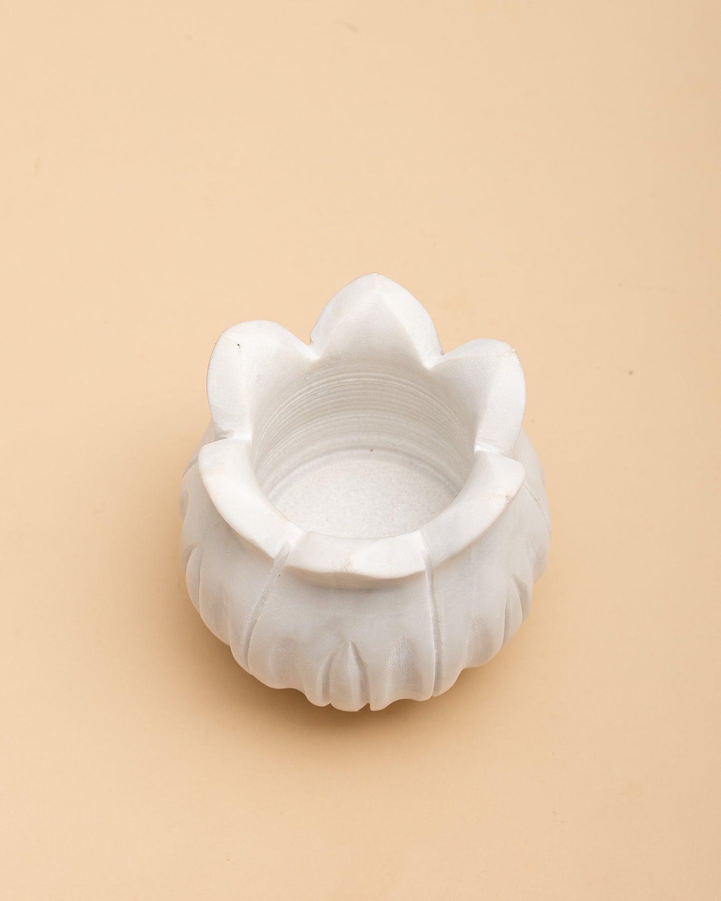 Tulip Marble Candle Holder