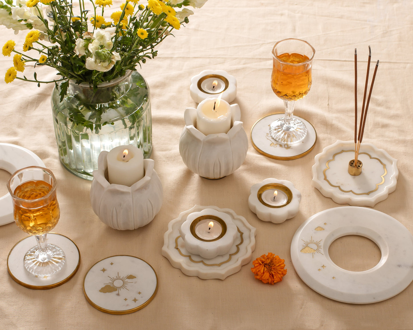 Chaand Marble Trivets