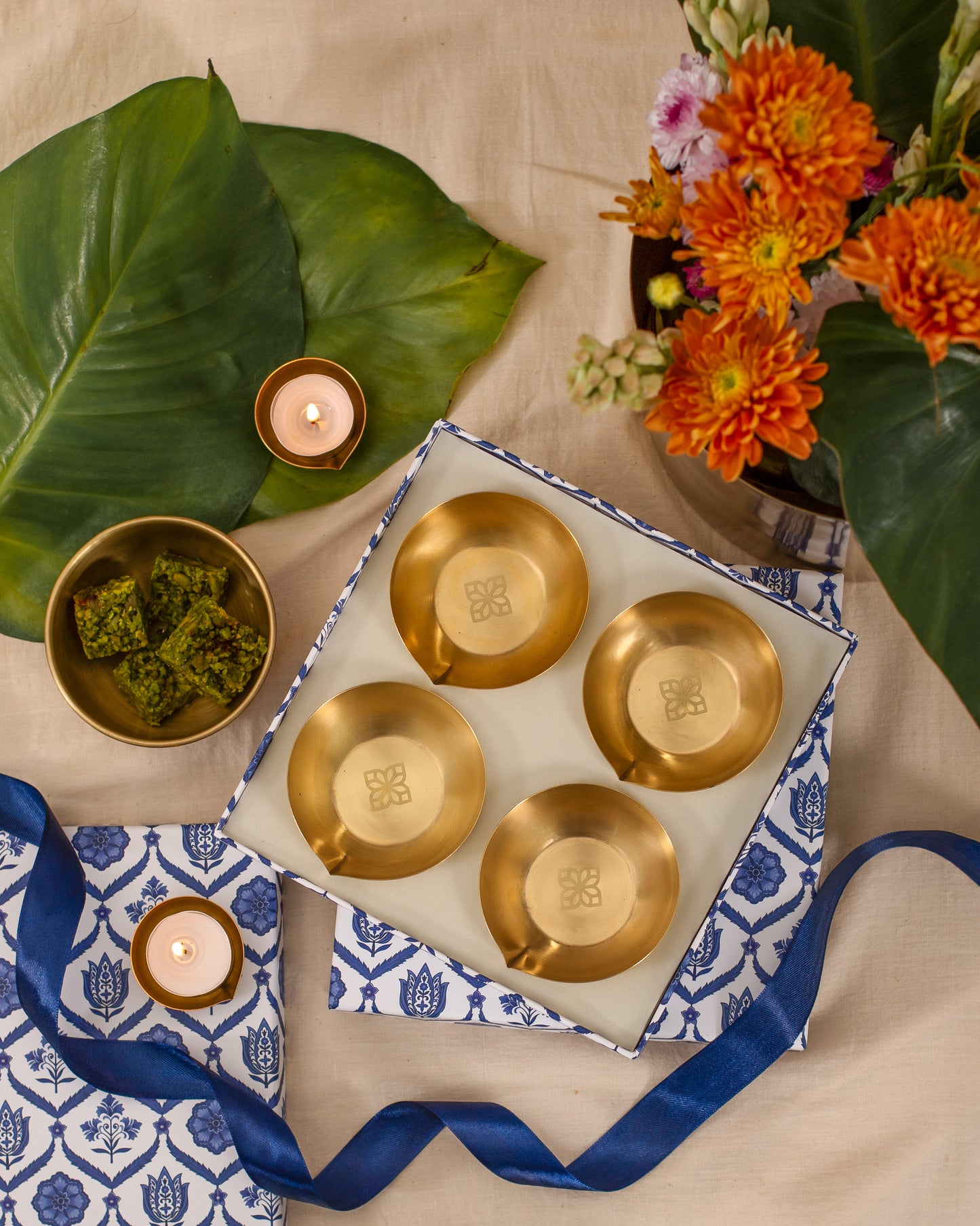 Gift box (for suchi brass diya’s- 3.5")