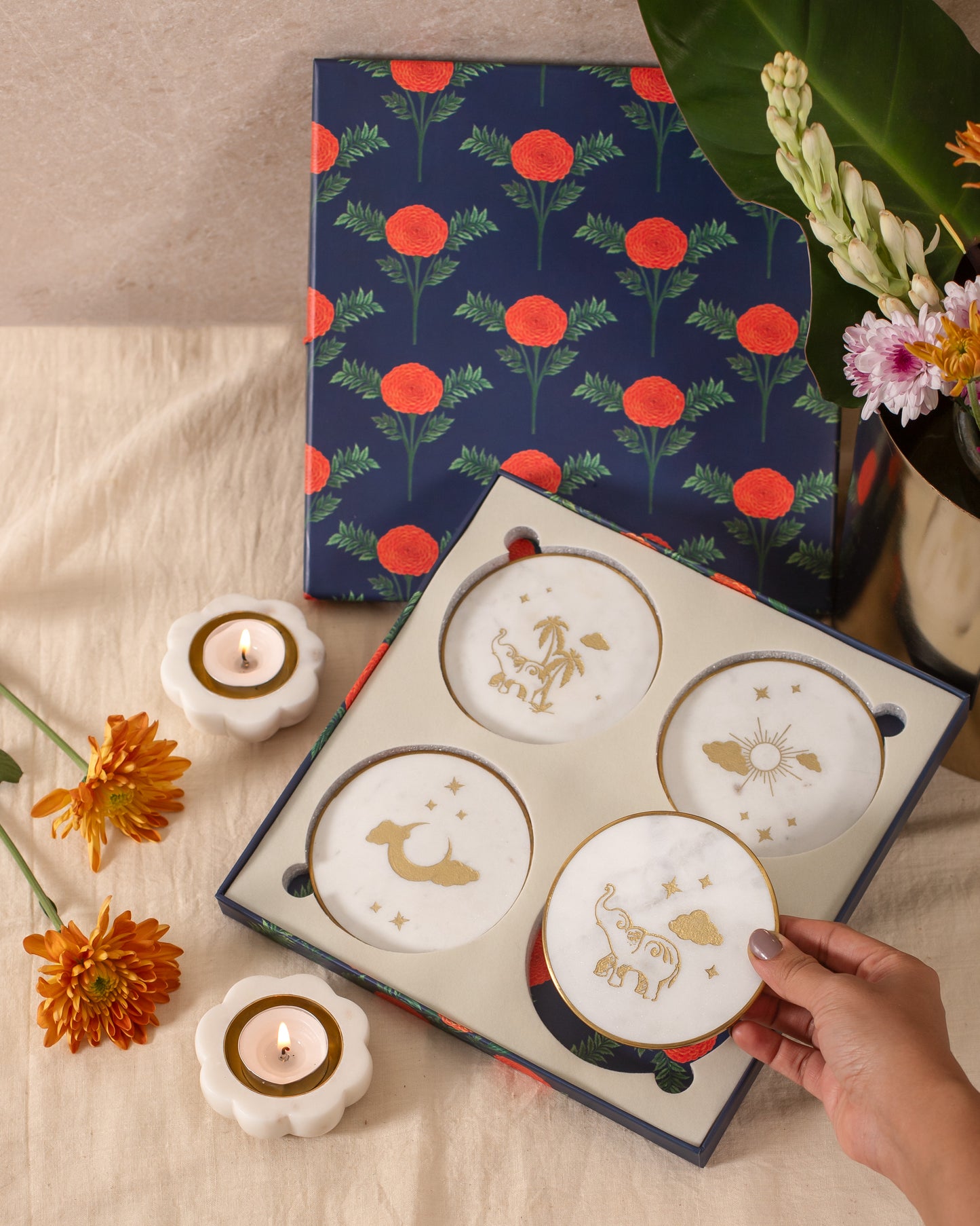 Gift box (for chaand coasters)