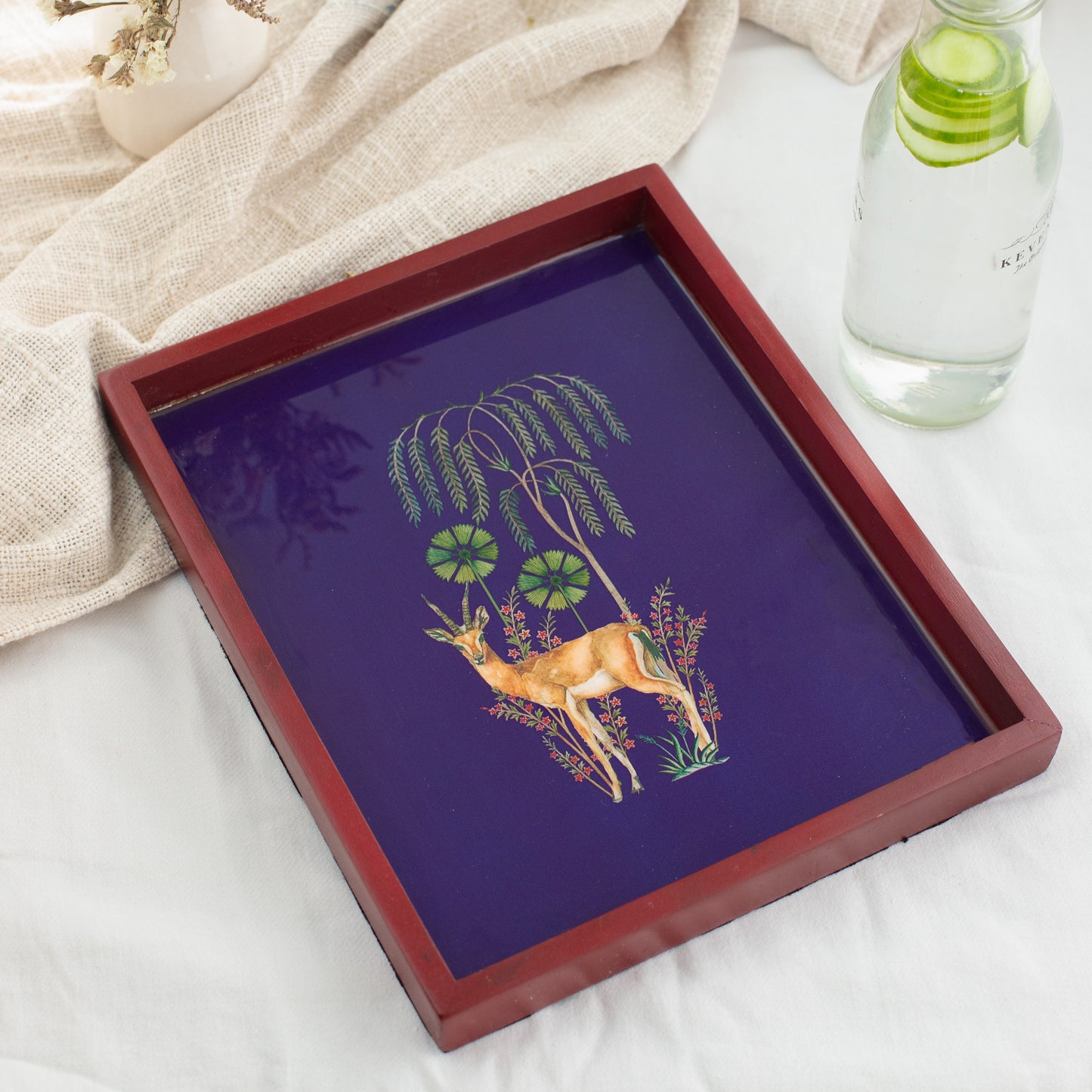 Deer Serving Tray (Mango wood)