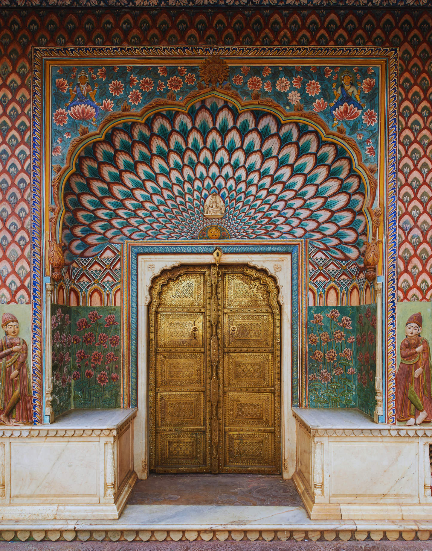 Lotus Gate- Jaipur (11/14")