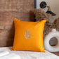 Mriya flower silk cushion cover