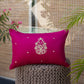 Mriya flower silk cushion cover- 12/18"