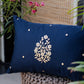 Mriya flower silk cushion cover- 12/18"